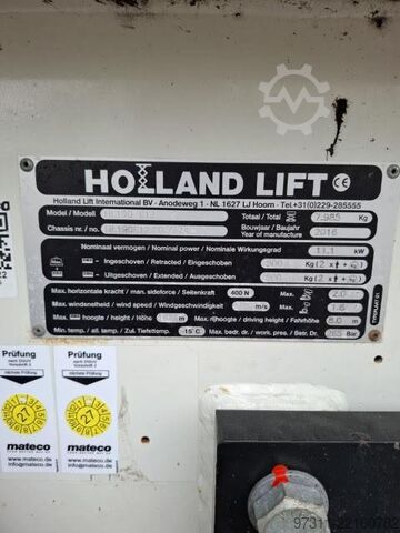 Podizanje makaza Holland Lift HL-190 E12