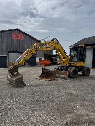 Kerekes kotrógép Komatsu PW98MR-10