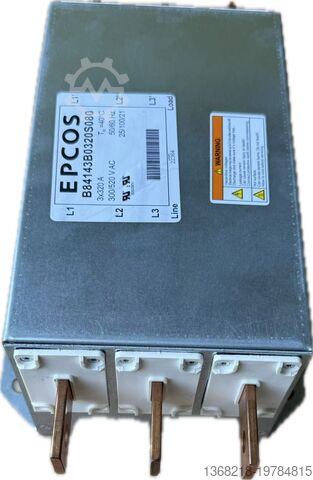 Netfilters Netspanningsfilters voor 3-fase TDK B84143B0320S081