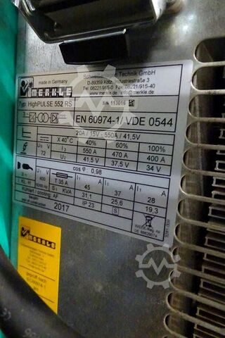 Zestaw spawalniczy Merkle HighPULSE 552 RS SET