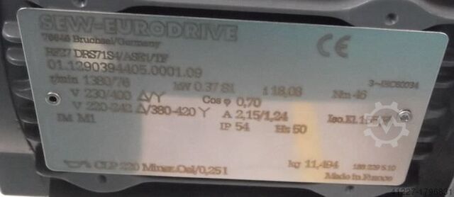 Rollenbaan aangedreven Grenzebach RFS