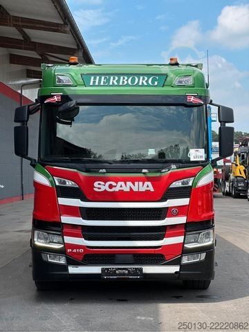 Camion pentru transport bovine SCANIA P410 4x2LL HFR 1.Stock Viehzug/NAVI/KLIMA/ALU