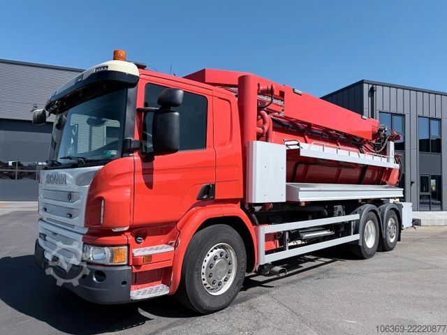 Vacuümtankwagen SCANIA P370 6x24 Hvidtved Larsen FlexLine 310