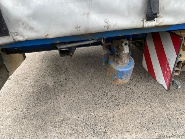 Open semitrailer with tarp KRONE MEGA COIL Verbreitbar