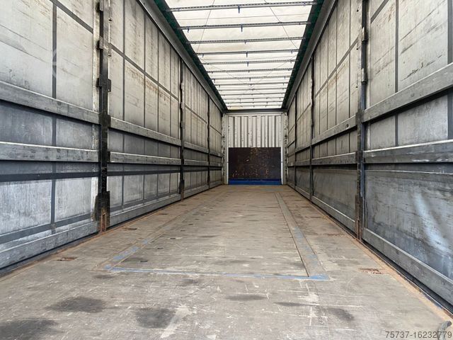 Open semitrailer with tarp KRONE MEGA COIL Verbreitbar