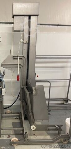 Mobil rakodás 200L-es szabványos kocsikhoz Berief mobiele lift voor 200L normwagens