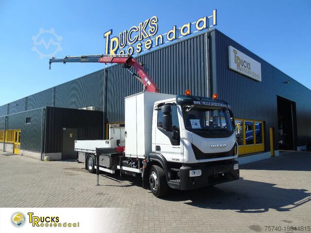 Vinç kamyonu Iveco Eurocargo 160E25 + HMF 1210K-RC + EURO 6
