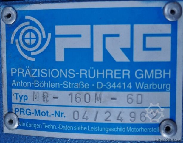 Agitador de hélice de V4A  B0086