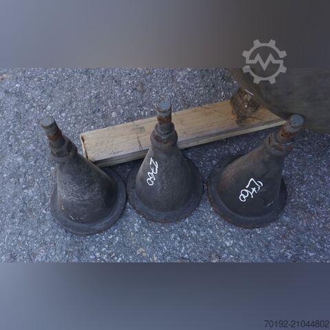 Depósito de presión vertical de 6200 litros hecho de acero inoxidable V4A Edel K0199