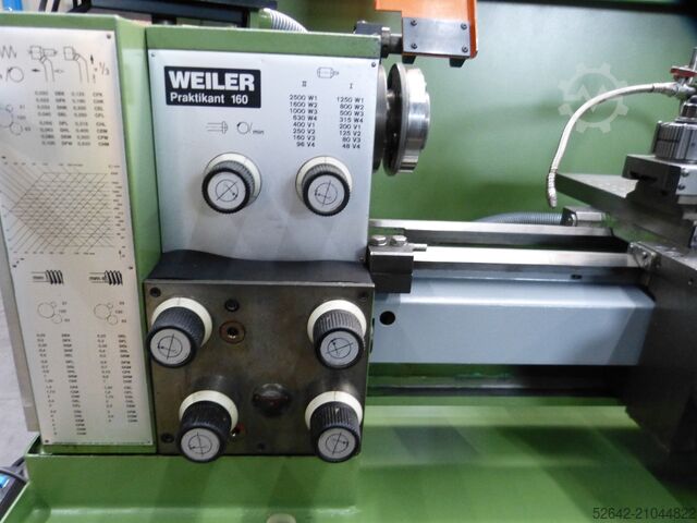 Torno central WEILER Praktikant 160