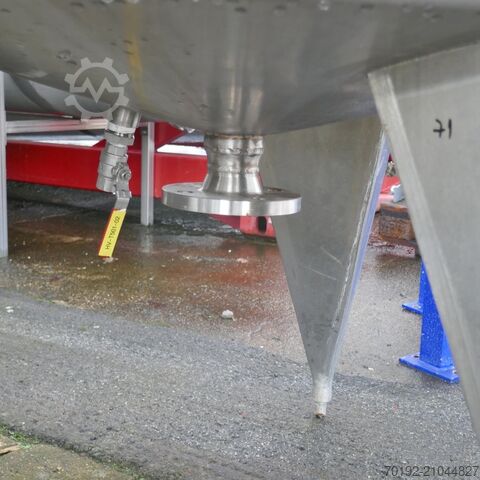 Depósito de 400 litros de acero inoxidable V2A  B0124