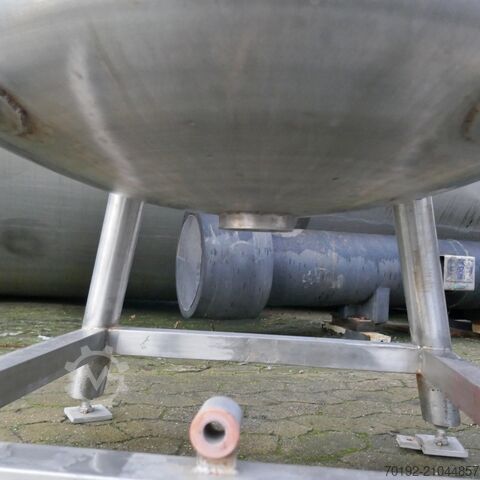 V4A malzemeden 640 litrelik basınçlı kap  B0119