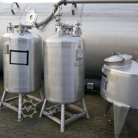 V4A malzemeden 640 litrelik basınçlı kap  B0119