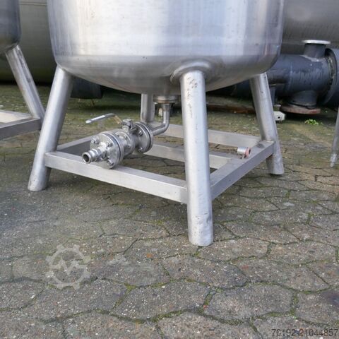 V4A malzemeden 640 litrelik basınçlı kap  B0119