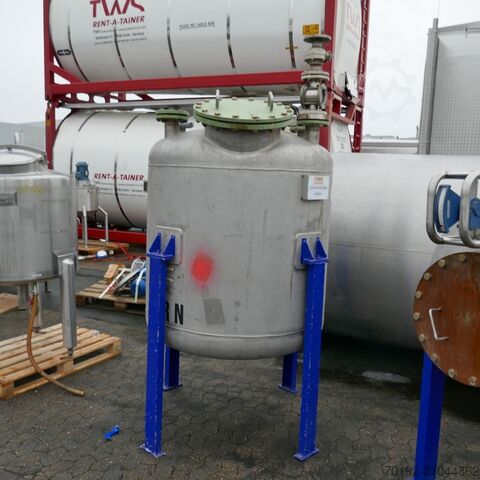1000 litre kapasiteli V4A basınçlı tank Kühni AG B0118