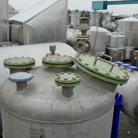 1000 litre kapasiteli V4A basınçlı tank Kühni AG B0118