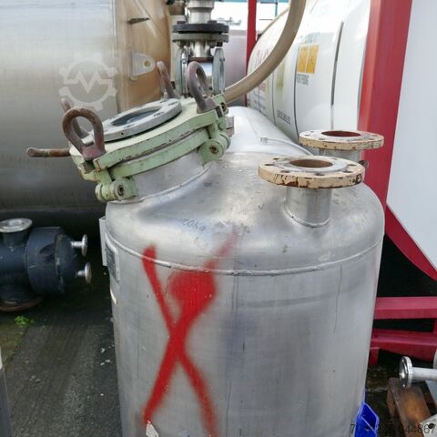 V4A malzemeden 270 litrelik basınçlı depo PAUL WEBER AG B0117