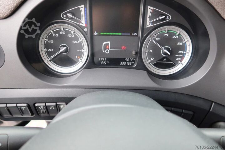 Gekoeld/bevroren transport DAF CF 320 Koel/Vries + klep 2000 kg Carrier Silenc...