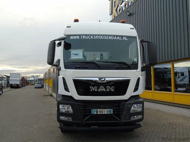 Containertransport (haakarmsysteem) MAN TGS 28.470 + 20T hook + 6x2