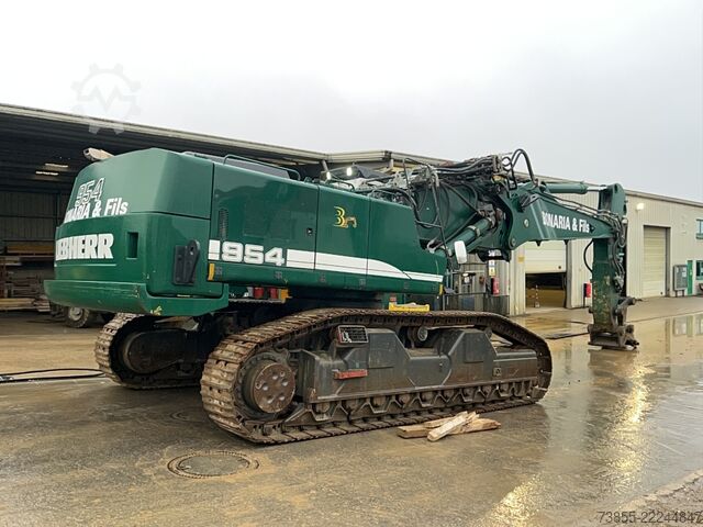 Bandgrävare Liebherr R954C with 2 booms and 2 buckets
