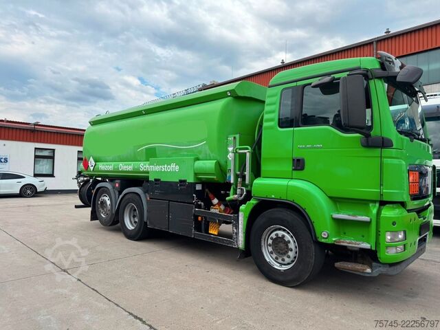 Tank kamyonu MAN TGS 26.400 * LENK/LIFTACHSE * ESTERER*OBEN/UNTEN