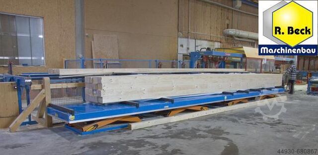 Schaarheftafel Beck Maschinenbau GmbH TMH 6000 Sonderbau