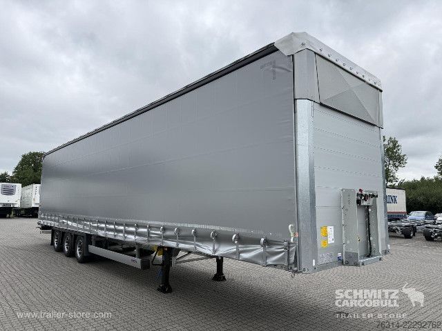 Semirremolque abierto con toldo Schmitz Cargobull Curtainsider Mega Getränke