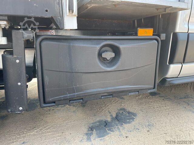 βαν με κουρτίνα πλευράς Ford Transit Kipper aus 1.Hand+Klima+AHK+EU5