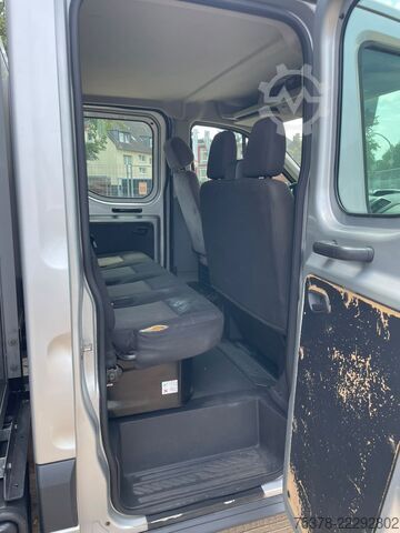 Gardinsidad skåpbil Ford Transit Kipper aus 1.Hand+Klima+AHK+EU5
