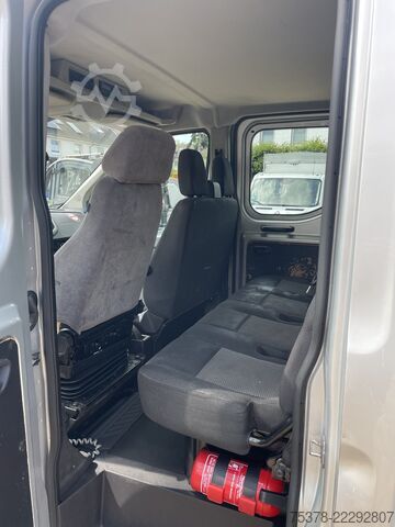 Transportador con plataforma y toldo Ford Transit Kipper aus 1.Hand+Klima+AHK+EU5