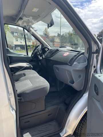 Transportador con plataforma y toldo Ford Transit Kipper aus 1.Hand+Klima+AHK+EU5