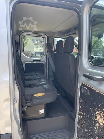 Transportador con plataforma y toldo Ford Transit Kipper aus 1.Hand+Klima+AHK+EU5