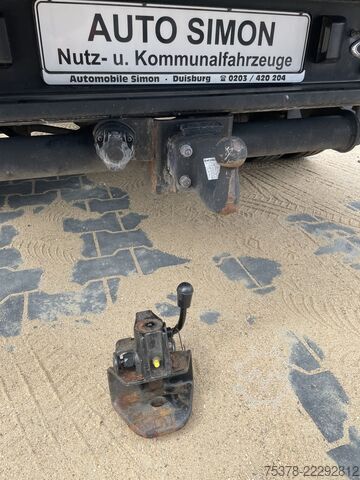 Transportador con plataforma y toldo Ford Transit Kipper aus 1.Hand+Klima+AHK+EU5