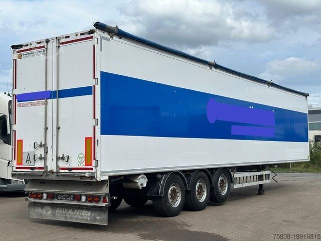 Auflieger mit Walkingfloor KRAKER CF-Z 200 Walkingfloor 92m³ 10 mm Liftachse Funk