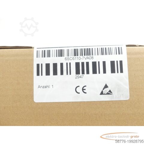 Siemens onderdeel Siemens 6SC6110-7VA08 E/R- Modul SN:2947 generalüberholt mit 24 Monaten Gewährleistung! -
