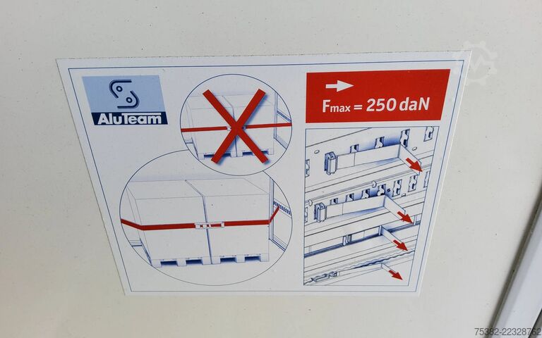 Furgoneta Diversen ALUTEAM GESLOTEN LAADBAK WIT