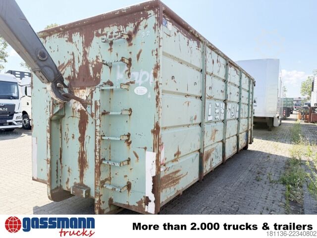 Cassone scarrabile  Abrollcontainer mit Flügeltüren ca. 40m³