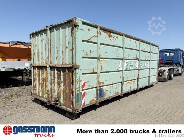 Cassone scarrabile  Abrollcontainer mit Flügeltüren ca. 40m³