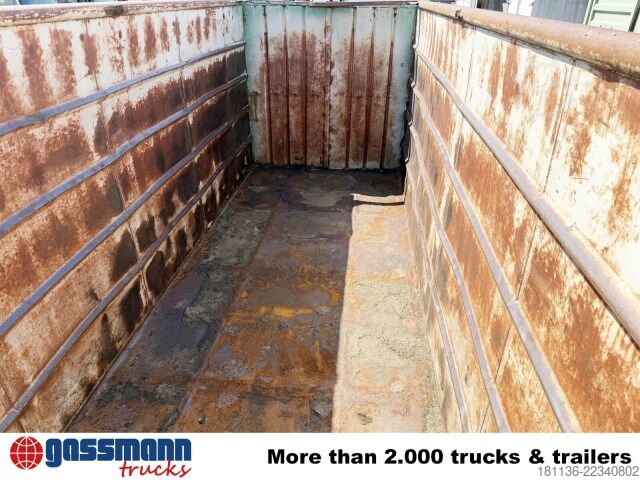 Cassone scarrabile  Abrollcontainer mit Flügeltüren ca. 40m³