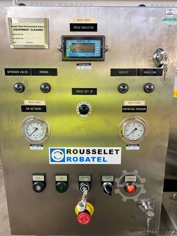 Rousselet Robatel RC30VXR Hastelloy C22 Basket Centrifuge ROUSSELET ROBATEL RC30VXR