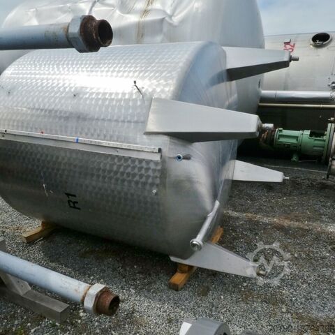 6000 Liter Behälter aus V2A  