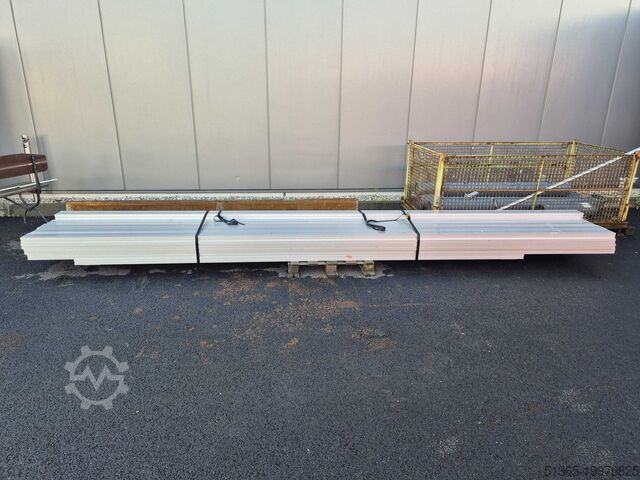 31 aluminium constructieprofielen Alu-Strangpressprofil Profil: 13x5 cm – Länge: 5,27m/4,04m