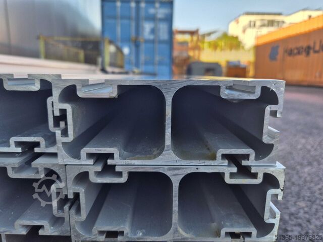 31 aluminium constructieprofielen Alu-Strangpressprofil Profil: 13x5 cm – Länge: 5,27m/4,04m