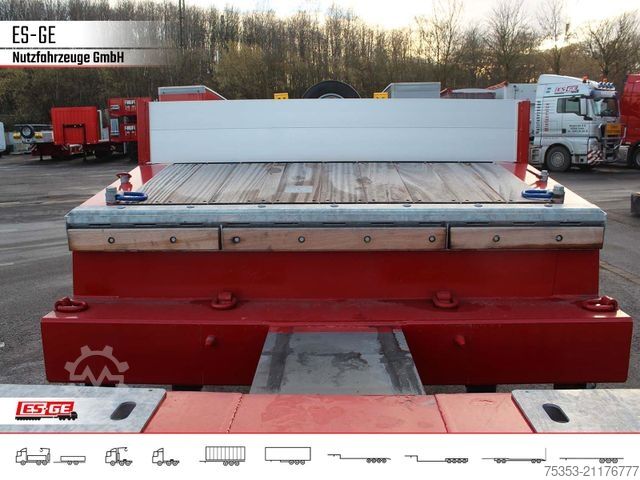 Semirremolque de plataforma baja FAYMONVILLE Multimax Satteltieflader (2+2) - nachlaufgelenkt