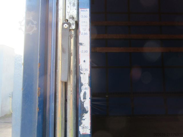 Semirremolque abierto con toldo SCHMITZ CARGOBULL Mega Varios Bremsbeläge 90%Reifen 60% NEUE PLANE