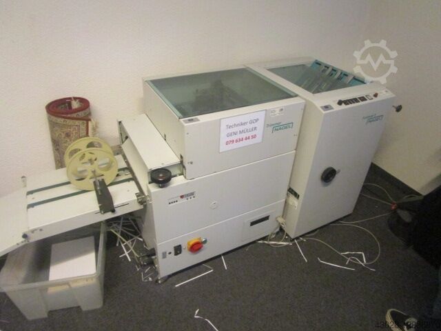 Katlama ve zımbalama makinesi NAGEL FOLDNAK 8 MIT TRIMMER