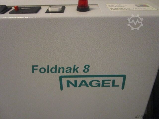 Katlama ve zımbalama makinesi NAGEL FOLDNAK 8 MIT TRIMMER