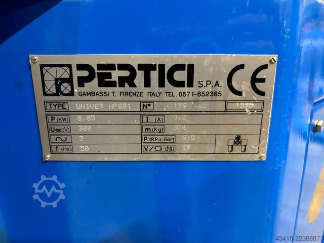 Macchina aggraffatrice per angoli Pertici HP601