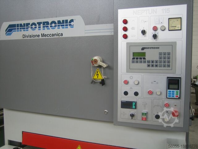 Lixadeira de cinta larga INFOTRONIC NEPTUN 115 RKSAVE