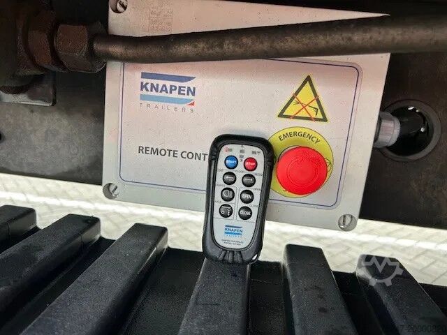 Schubboden Knapen Trailers K100 - 93m3 BPW Liftachse 10mm Powersheet